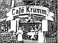 Kaffee-Stand auf dem Rutenfest 1900