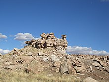 Formación rocosa conocida como "El Camello".