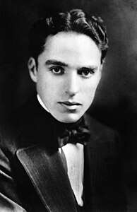 Charlie Chaplin, widely acclaimed as one of the most iconic actors of the silent era, c. 1919 Charlie Chaplin in unknown year.jpg