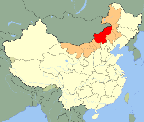 Localisation de Ligue de Xilin Gol