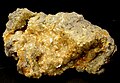 Klinoptilolith und Mordenit (sehr feine, büschelige Fasern) vom Succor Creek, Malheur Co., Oregon, USA (Größe: 5,5 × 3,7 cm)