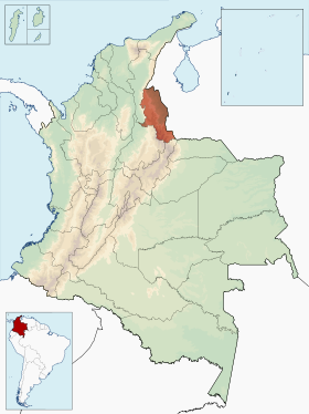 Localisation de Norte de Santander