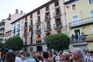 Vecinos en Calle Barranco.