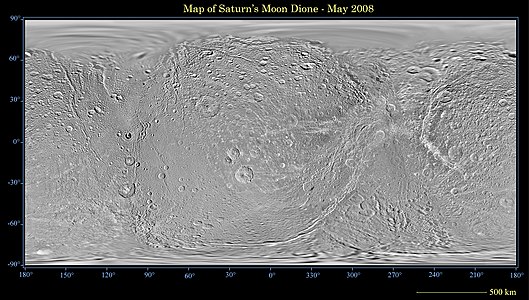 Mapa topogràfic de Dione