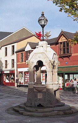 Fontána na Taff Street