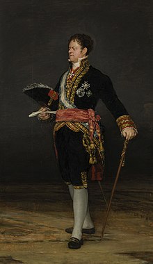 Portrait par Goya de José Miguel de Carvajal-Vargas, 2e duc de San Carlos