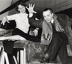 Alexandre Sakharoff et Elena Zareschi vers 1950