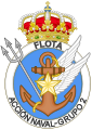 Emblem of the 2nd Group of Naval Action (COMGRUP-2) Naval Action Forces