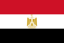Vlag van  Egipte