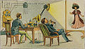 Image 10Artist's conception: 21st-century videotelephony imagined in the early 20th century (1910) (from History of videotelephony)