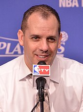 Frank Vogel, who coached the Lakers for three seasons Frank Vogel NBA TV (cropped).jpeg