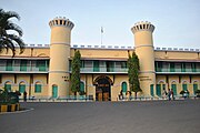 Indgang til det historiske Cellular Jail