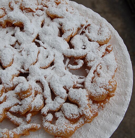 Funnel cake at Dogwood Festival