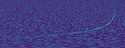 Spectrogram of a gravitational wave (GW170817).