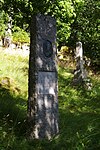 Gustav Alfred Nyström, minnessten i Berga minnespark/skulpturpark.