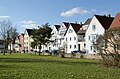 Mauerzug der ehemaligen Stadtbefestigung