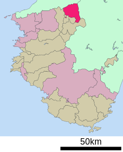 Location of Hashimoto in Wakayama Prefecture