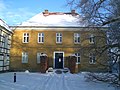 Haus Hilbeck, Nahansicht im Winter