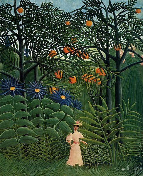 Image:Henri Rousseau Femme se promenant.jpg