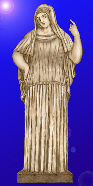 English: goddess of Greek Mythology