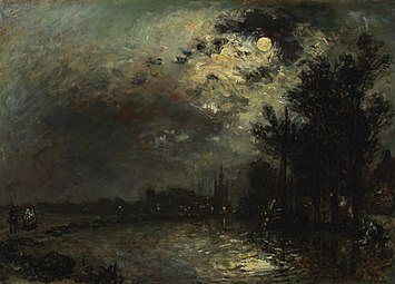 Clair de Lune à Overschie, 1855 Paris, Petit Palais