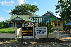 Kantor kepala desa Mantaren II