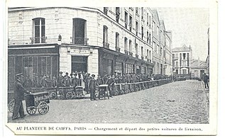 Départ des colporteurs.