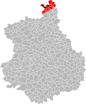 Localisation de Communauté de communes Val d'Eure et Vesgre