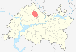 Sabinskij rajon – Mappa