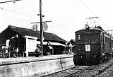 Der Bahnhof im Jahr 1956