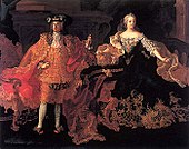 A doppelportrat of Francis Stephen and his wife Maria Theresa, by Peter Kobler von Ehrensorg MariaTheresiaFranzStephan.jpg