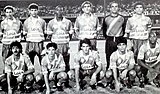 Nea Salamis Famagusta FC trong trận gặp Aberdeen F.C. tại European Cup Winners' Cup 1990–91 trên sân Tsirion, Limassol.