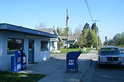 The local post office