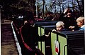 1983: Zugführer bei der Fahrkartenkontrolle
