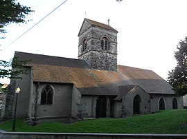 The church in Lignéville