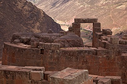 Intihuatina de Písac (Pérou).