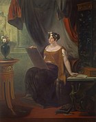 Портрет принцессы Елизаветы Великобританской, 1807 г.