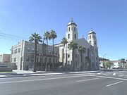 The Immaculate Heart of Mary Catholic Church was built in 1928 and is located at 909 E. Washington St.. It is Phoenix’ second oldest Hispanic church. The church was listed in the National Register of Historic Places on October 8, 1993, ref. number 93000742 (NRHP).