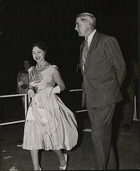 Во время визита в Нассау принцессы Маргарет в мае 1958 г.
