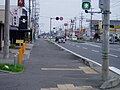 Ruta Nacional 294 en la ciudad de Moriya.