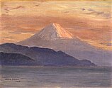 Red Fuji by Wada Eisaku