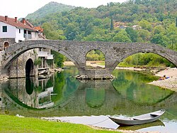 The old Rijeka Crnojevića bridge