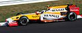 The livery used on the Renault R29 after ING Group withdrew its support.