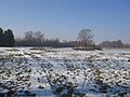 Ruhland, Großer Koltschen (alter Flurname), Blick vom Weg von der Stadtmühle nach Westen