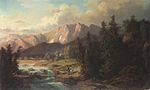 View of the Tatras (1849)