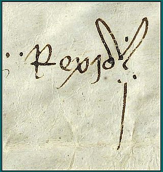 Firma de Juan I de Aragón
