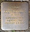 Stolperstein Wesseling Kölner Straße 28 Johanna Mayer