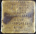 Stolperstein für Johanna Nathan (Heinsbergstraße 22)