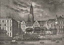 La place en 1840.