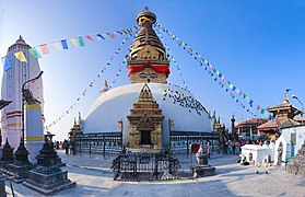 Swayambhunath is an ancient religious architecture in Kathmandu Photograph: Nabin K. Sapkota